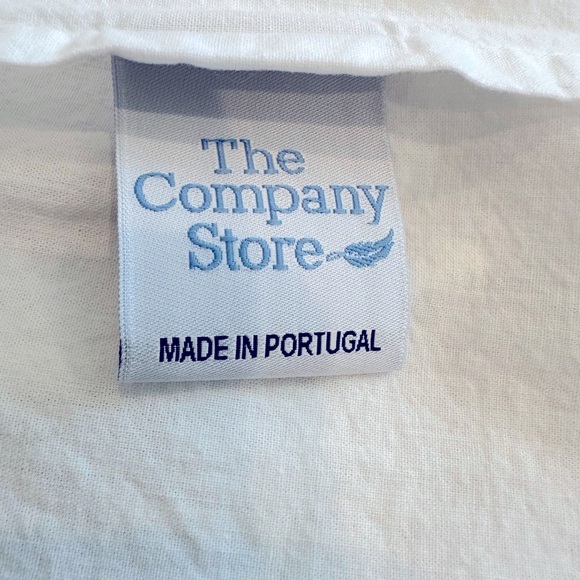 Company Store Madelyn Cotton Diamond Matelasse Bedskirt - Size Twin - Picture 4 of 5